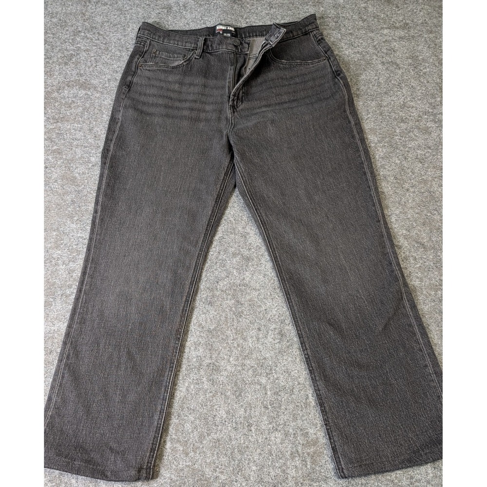 Kirkland Signature High-Rise Straight Leg Jeans Black Women's 12 EUC